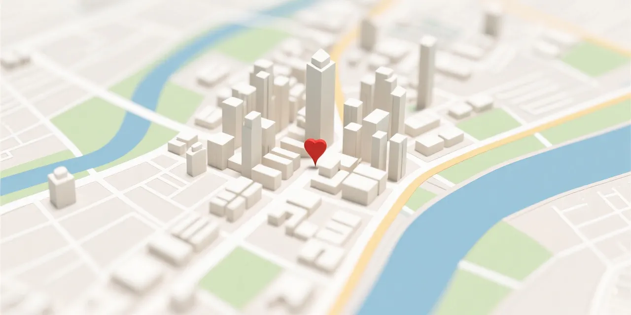 办公地址示意图